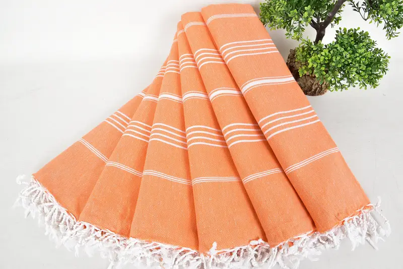 Personalized Gift For Her, 70x40 Cotton Striped Towel, Bridesmaid Gift, Gym Towel, Wedding Gifts Towel, Peshtemal Towel, Lightweight Turkish towel - 4