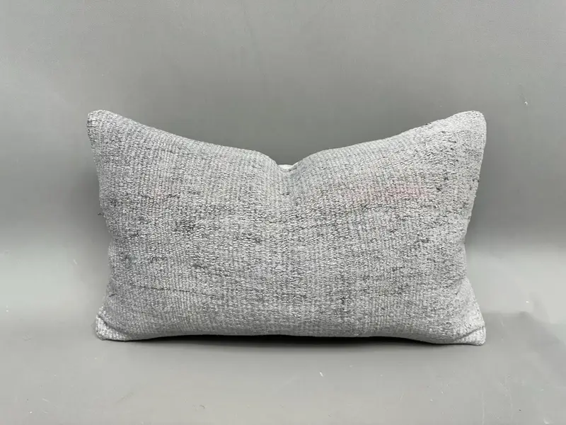 Handgewebtes südwestliches Kelim-Wurfkissen, 12 x 20 Zoll dekoratives Kissen