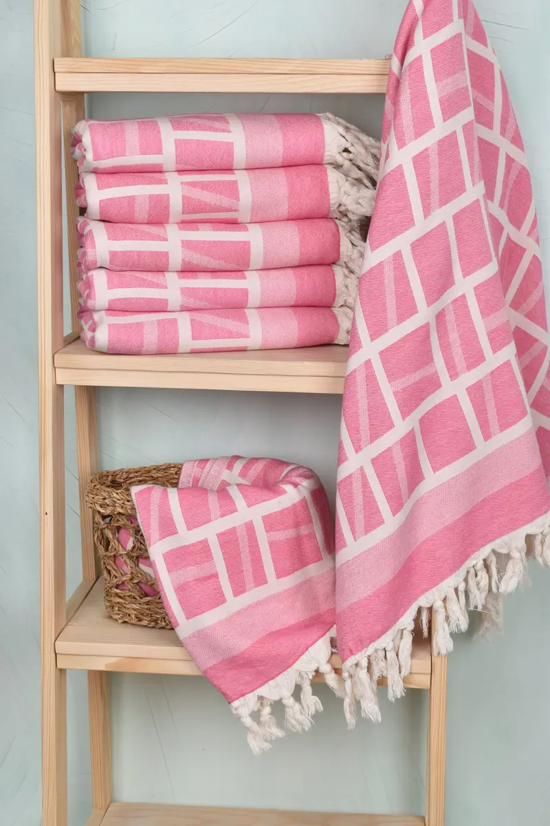 Housewarming Gift, Quick-dry peshtemal, Monogram Beach Towel, 70x34 Cotton Patterned Towel, Home Decor Towel, Bath towel, Custom Name Towel - 4