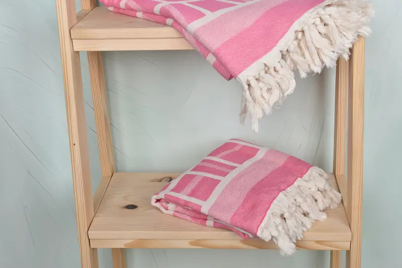 Housewarming Gift, Quick-dry peshtemal, Monogram Beach Towel, 70x34 Cotton Patterned Towel, Home Decor Towel, Bath towel, Custom Name Towel - 6