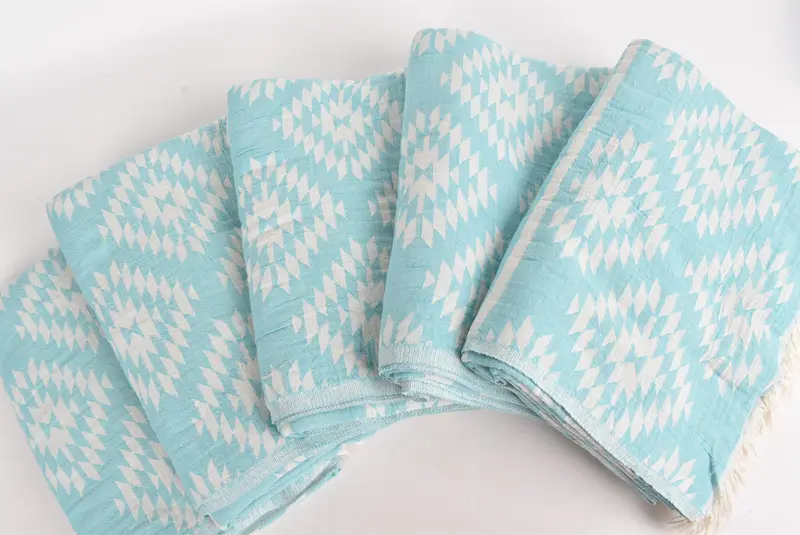 84x56 Cotton Kilim Towel, Valentines Day Gift For Him, Wedding Favors, Turkish Cotton Throw Blanket, Personalized Gifts, Decorative Blanket - 3