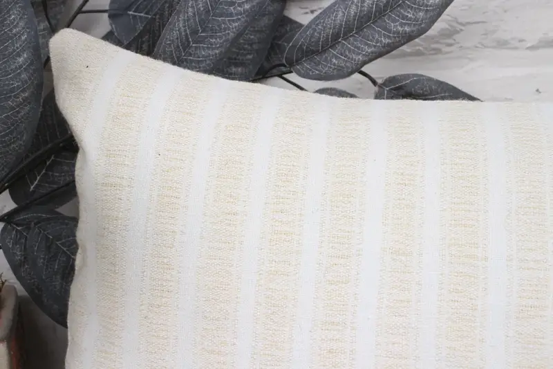 Boho Pillow, 12x48 White Cushion, Morroccon Kilim Cushion Pillow Cover, Antique Pillows, Pillow for Couch, Cushion Case, Couch Pillow Cover - 2