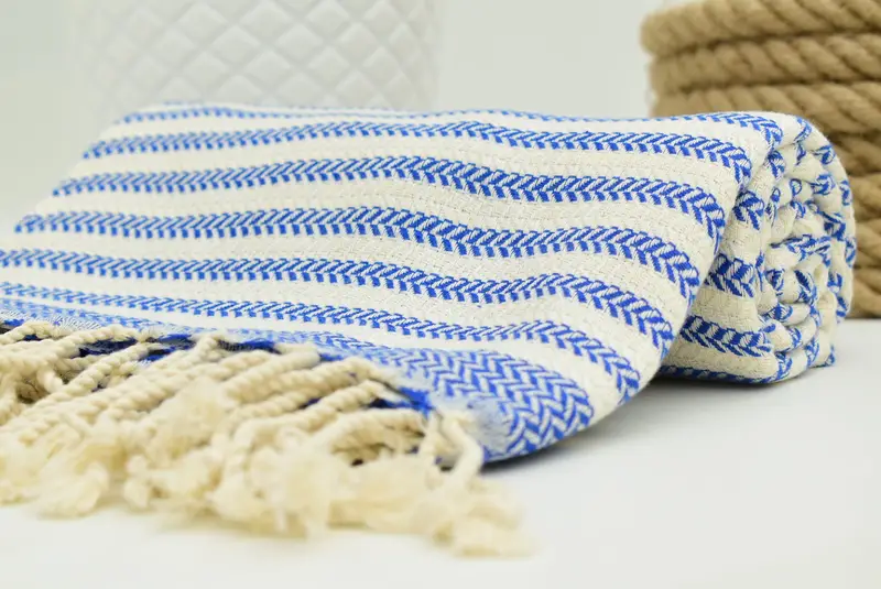 Turkish Beach Towel Monogram, Custom Beach Towel, Personalized Turkish Towel, Sand-free towel, 70x40 Cotton Chevron Towel, Spa Towel, Unique Gift - 6