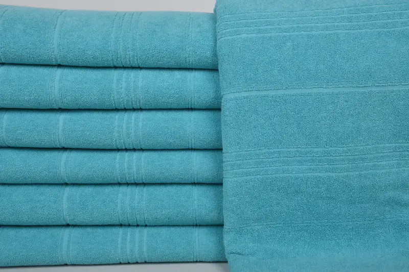 Spa Towel, Scarf Towel, Absorbent Turkish towel, Peshtemal Towel, Bath towel, 70x36 Cotton Striped Terry Towel, Valentines Gift, Custom Beach Towel - 1