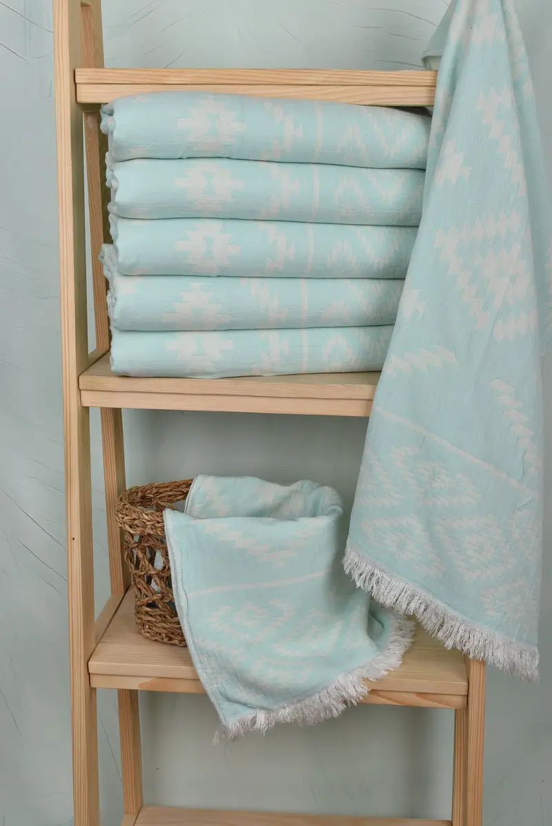 Towel With Name, Valentines Day Gift Idea, 40x20 Cotton Kilim Towel, Monogrammed Hand Towel, Organic Towel, Bathroom Towels, Personalized Hand Towel - 4
