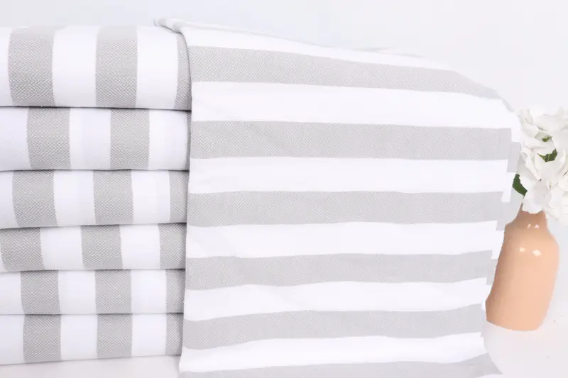 Gifts For Him, Wedding Gift, Welcome Wedding Gift, Personalized Gifts, Best Wedding Gift, 44x20 Cotton Striped Towel, Summer Towel, Bathroom Towels - 2
