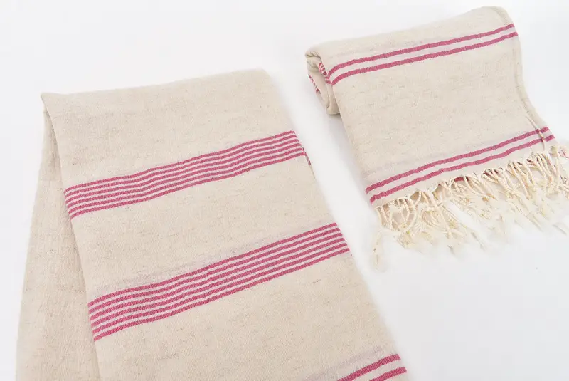 Sand-resistant towel, Quick-dry peshtemal, Bachelor Party Favors, Vegas Bachelorette Party Favors, Organic towel, 80x36 Cotton Striped Towel - 7