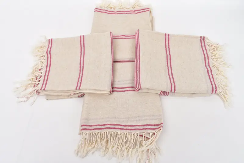 Sand-resistant towel, Quick-dry peshtemal, Bachelor Party Favors, Vegas Bachelorette Party Favors, Organic towel, 80x36 Cotton Striped Towel - 6