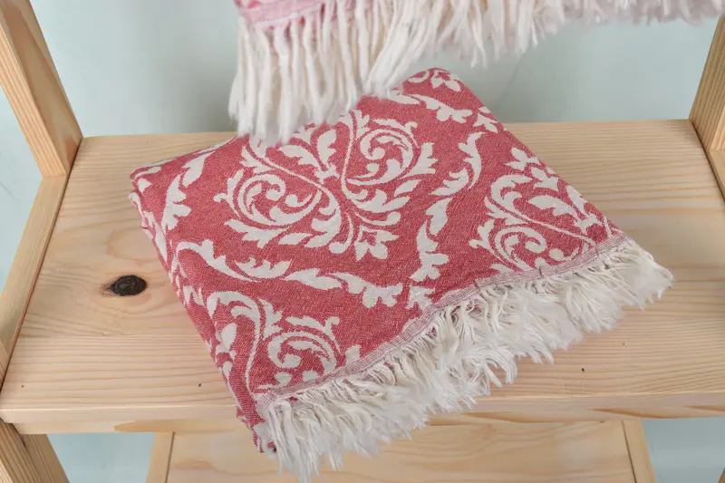Turkish Beach Towel Monogram, Home Decor Gifts, Bridal Shower Favor, Bachelorette Gifts, Monogram Towels, Luxury towel, 68x36 Cotton Baroque Towel - 6