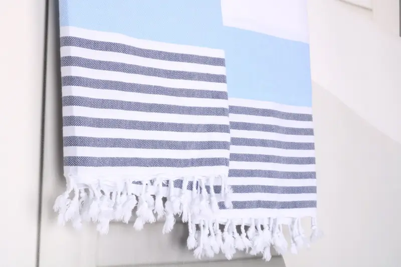 Bachelor Party Gifts, Turkish Bath Towel Set, Best Friend Wedding Gift, Wedding Gift, 70x40 Cotton Striped Towel, Bridal Shower Gift, Bath towel - 8
