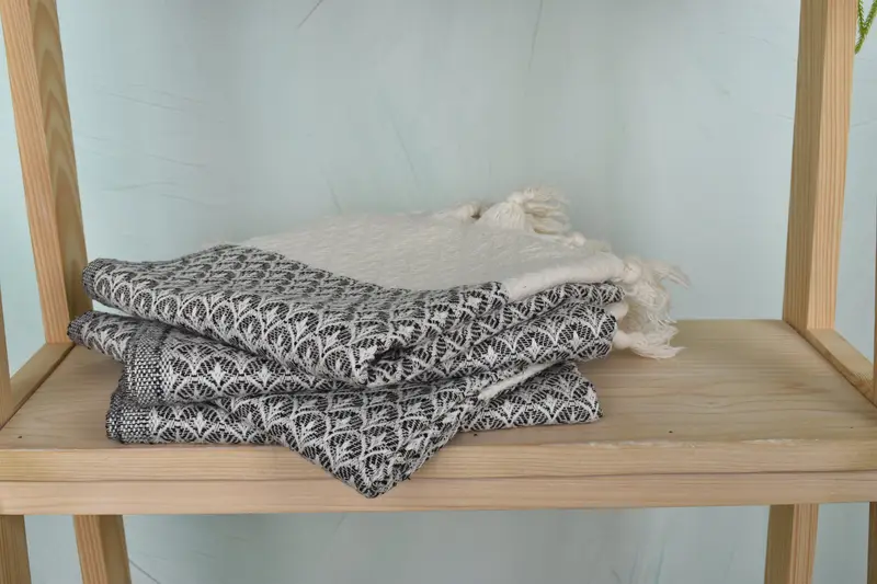 Monogram Kitchen Towel, Kitchen Towel, 34x18 Cotton Floral Design Towel, Bridal Party Gifts, Xmas Gifts, Bathroom Towels, Wedding Hand Made Gift - 7