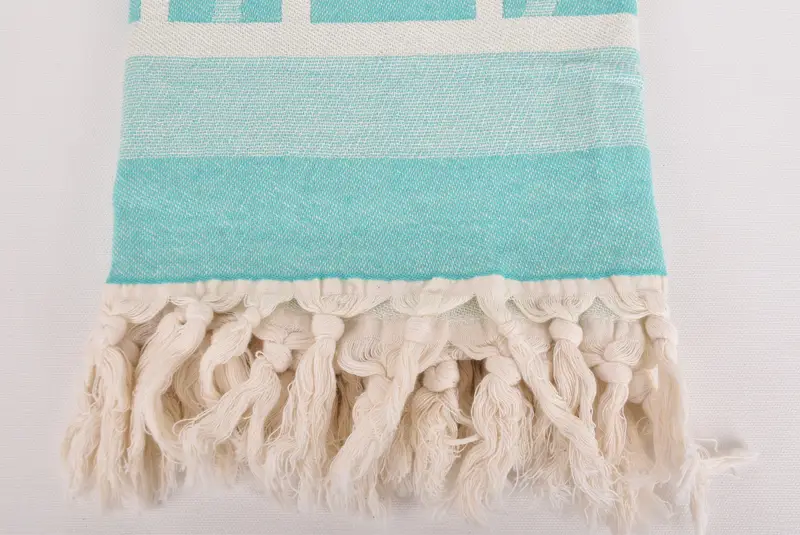 Handmade Gift, Beach towel, Custom Beach Towel, Wedding Towel, Quick-Dry Beach Towel, Turkish Beach Towel Personalized, 70x34 Cotton Patterned Towel - 3