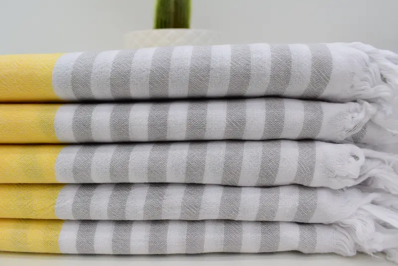 68x32 Cotton Striped Towel, Kids Beach Towel, Luxury towel, Vegas Bachelorette Party Favors, Bridesmaid Gift, Bridesmaid Favors, Turkish hand towel - 2