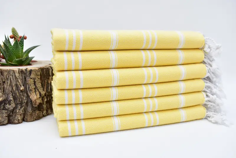 Best Friend Gift, 40x24 Cotton Striped Towel, Bachelor Towel, Merry Christmas Gifts, Custom Hand Towel, Monogrammed Hand Towel, Turkish Tea Towel - 2