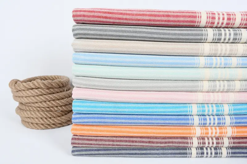 Quick-dry peshtemal, Personalized Towel, 68x38 Cotton Striped Towel, Custom Towel Beach, Travel Towel, Home Decor Gifts, Merry Christmas Gifts - 3