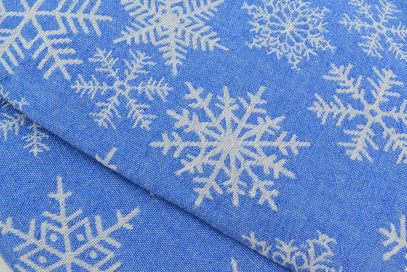 80x40 Cotton Snow Design Towel, Thin towel, Christmas Favors, Turkish bath towel for spa, Beach Towel Bulk, Organic Cotton Towel, Luxury towel - 5