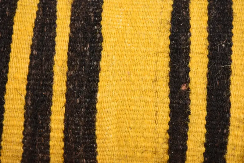 Vintage Kilim Throw Pillow, Indoor Pillow Cover, Kilim Pillow, 8x16 Yellow Pillow, Pillow Cover, Authentic Pillow Case, Vintage Pillow - 3