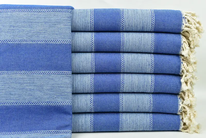 68x36 Cotton Striped Towel, Beach Size Towel, Customized Turkish Towel, Turkish towel, Wedding Gifts Towel, Spa Towel, Thin towel, Employee Gifts - 1