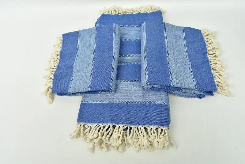 68x36 Cotton Striped Towel, Beach Size Towel, Customized Turkish Towel, Turkish towel, Wedding Gifts Towel, Spa Towel, Thin towel, Employee Gifts - 6