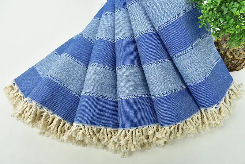 68x36 Cotton Striped Towel, Beach Size Towel, Customized Turkish Towel, Turkish towel, Wedding Gifts Towel, Spa Towel, Thin towel, Employee Gifts - 4