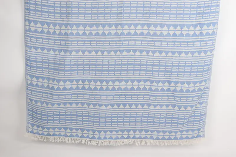 Monogram Turkish Towel, 70x40 Cotton Kilim Design Towel, Family Gift, Family Gift Basket, Best Friend Gift, Bachelor Bachelorette Party Favors - 1