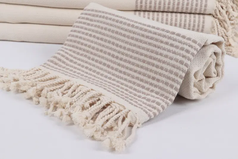 70x36 Cotton Striped Towel, Turkish bath towel, Turkish Towel USA, Bridesmaid Towel, Employee Gifts, Unique Wedding Gift, Personalized Turkish Towel - 4
