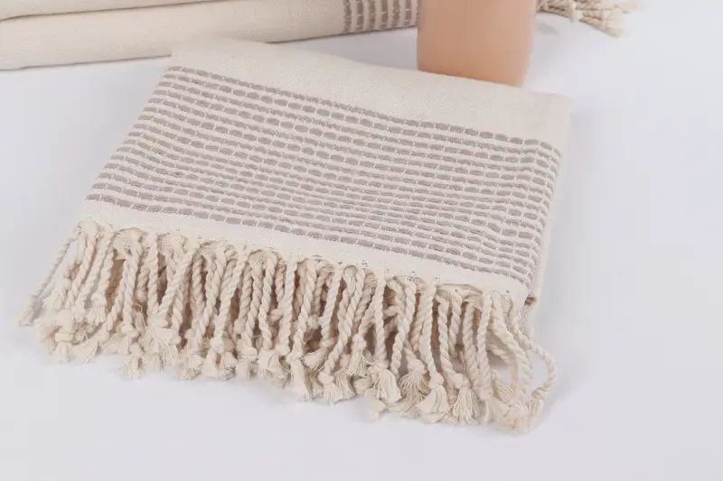 70x36 Cotton Striped Towel, Turkish bath towel, Turkish Towel USA, Bridesmaid Towel, Employee Gifts, Unique Wedding Gift, Personalized Turkish Towel - 5