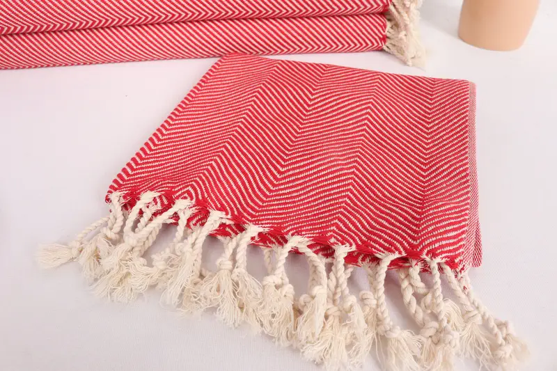 Turkish Towel Hand Towel, Bachelor Gifts, Spooky Bachelorette Party Gifts, Wedding Favors, 40x20 Cotton Herringbone Towel, Monogrammed Hand Towel - 5