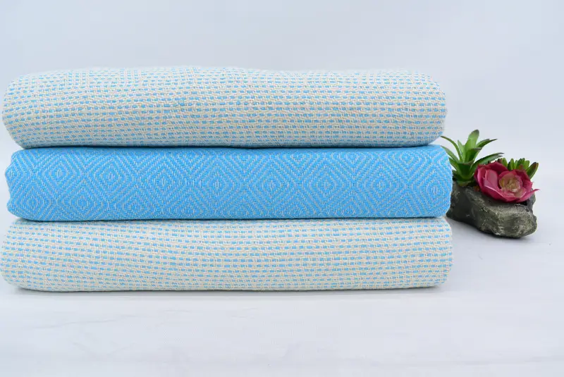 Bedspread, Wedding Gift Customized Blanket, Throw Blanket, 104x80 Cotton Diamond Towel, Organic Throw, Decorative Blanket, Mother Of The Groom Gift - 2
