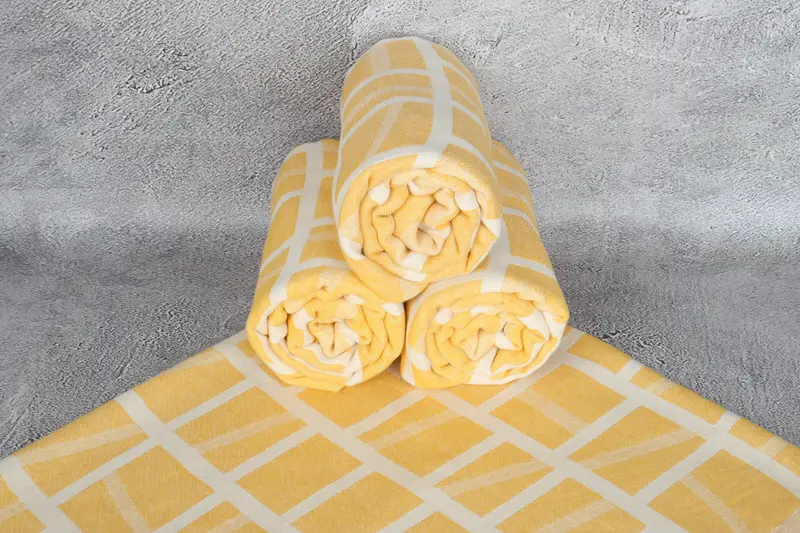 Absorbent towel, Spa Gift, Quick-dry towel, Peshtemal Towel, Custom Beach Towel, Customized Turkish Towel, 70x34 Cotton Patterned Towel, Guest Towel - 8