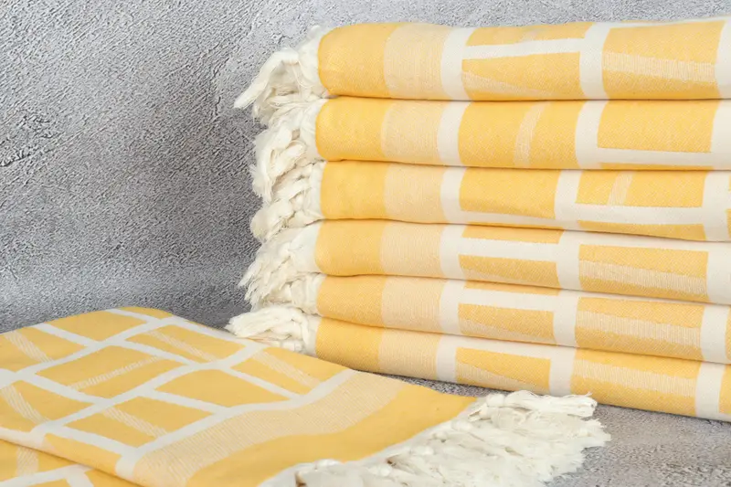 Absorbent towel, Spa Gift, Quick-dry towel, Peshtemal Towel, Custom Beach Towel, Customized Turkish Towel, 70x34 Cotton Patterned Towel, Guest Towel - 3