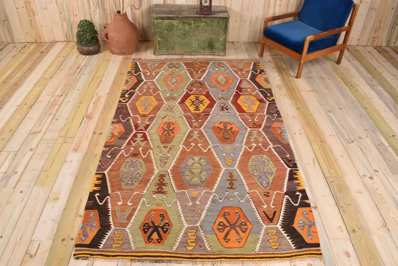 Zarif Halı, 5,1x8,5 ft - Çok Yönlü Dekor