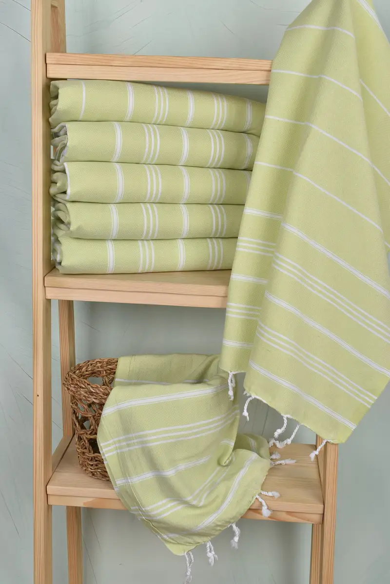 Bridesmaid Gifts, Summer Towel, 40x24 Cotton Striped Towel, House Warming Gift, Turkish Tea Towel, Custom Hand Towel, Holiday Towel, Boyfriend Gift - 3