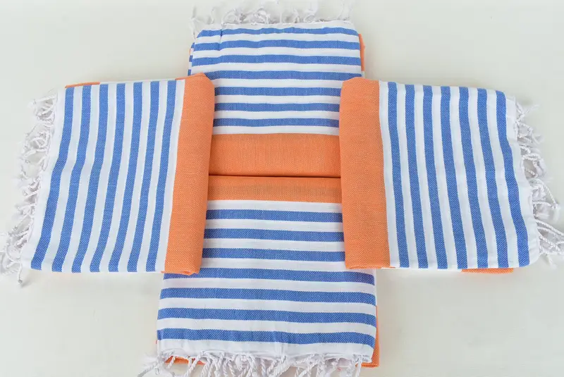 Cotton towel, Bachelorette Favor, Beach Towel Bulk, Beach Bachelorette Party Decorations, Beach towel, 70x40 Cotton Striped Towel, Home Decor Gifts - 6