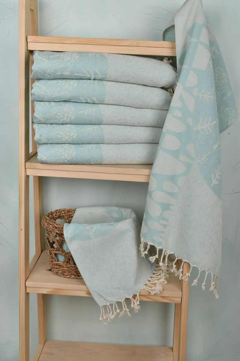 Birthday Gift, 36x18 Cotton Turtle Design Towel, Bridesmaid Towel, Monogram Turkish Bath Towel, Turkish Tea Towel, Custom Hand Towel, Wedding Favors - 4