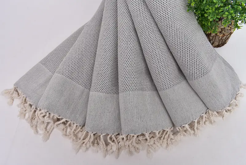 Hizmetçi Hizmet Hediye, Kişiselleştirilmiş Yemek Havlusu, 44x24 Pamuklu Polka Nokta Havlu, Noel Hediyeleri, Türk El Havlusu, Nedime Havlu, Kişiselleştirilmiş El Havlusu - 4