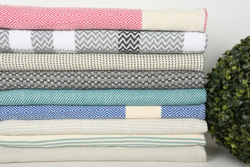 Anniversary Gift For Her, 36x18 Cotton Set of 10 Towel, Wedding Hand Made Gift, Turkish Hand Towel, Wedding Favors, Travel Towel, Custom Hand Towel - 3