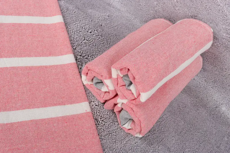 Turkish Towel Hand Towel, Wedding Gift Ideas, 36x18 Cotton Striped Towel, Small Bath Towels, Embroidery Towel, Wedding Gift, Bulk Order Towel - 8