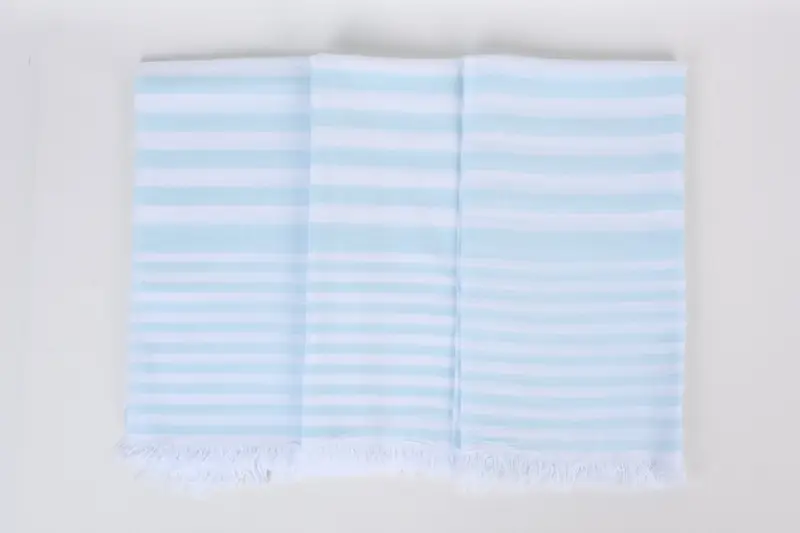 Gifts For Him, Wedding Hand Made Gift, Turkish Towel Monogram, Christmas Favors, 68x40 Cotton Striped Towel, Monogram Beach Towel, Wedding Favors - 7