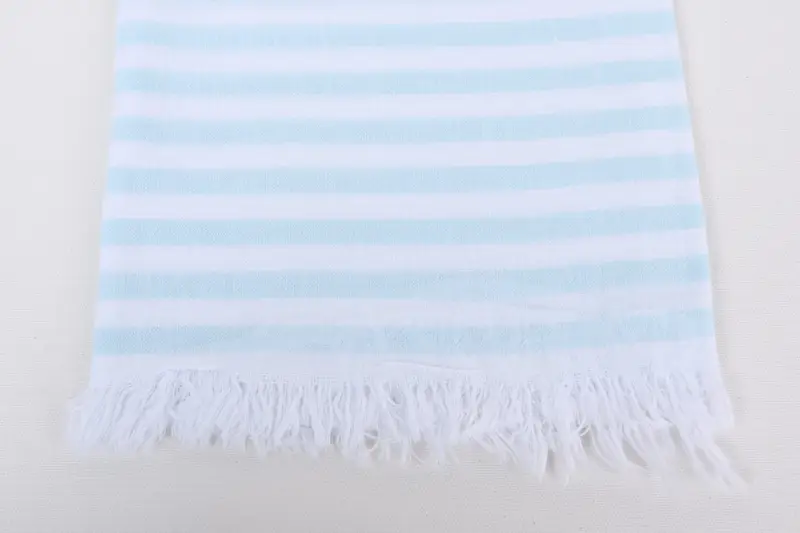 Gifts For Him, Wedding Hand Made Gift, Turkish Towel Monogram, Christmas Favors, 68x40 Cotton Striped Towel, Monogram Beach Towel, Wedding Favors - 3