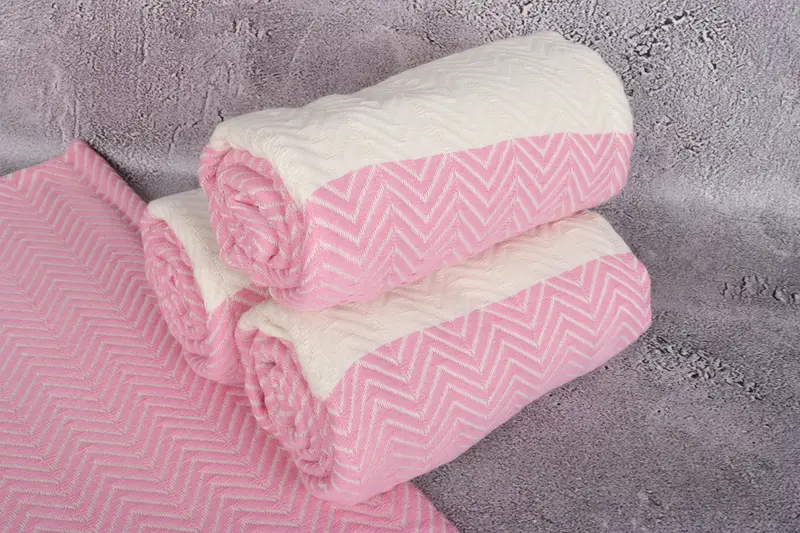 70x40 Cotton Zig zag Towel, Beach Theme Bachelorette Party Gifts, Bridesmaid Gift Towel, Maid Of Honor Gift, Home Decor Gifts, Cotton towel - 7