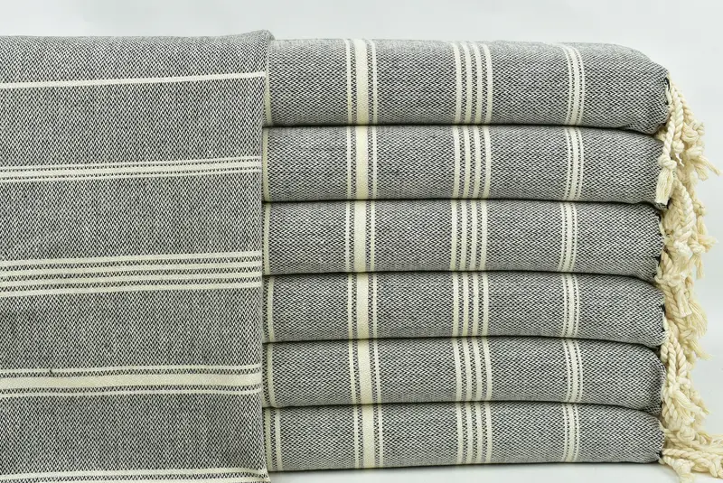 Gasttuch, türkisches Handtuch Handtuch, türkisches Geschirrtuch, 38x24 Baumwollstreifentuch, Junggesellengeschenk, kleine Badetücher, Hochzeitsgeschenkküchenhandtuch - 1