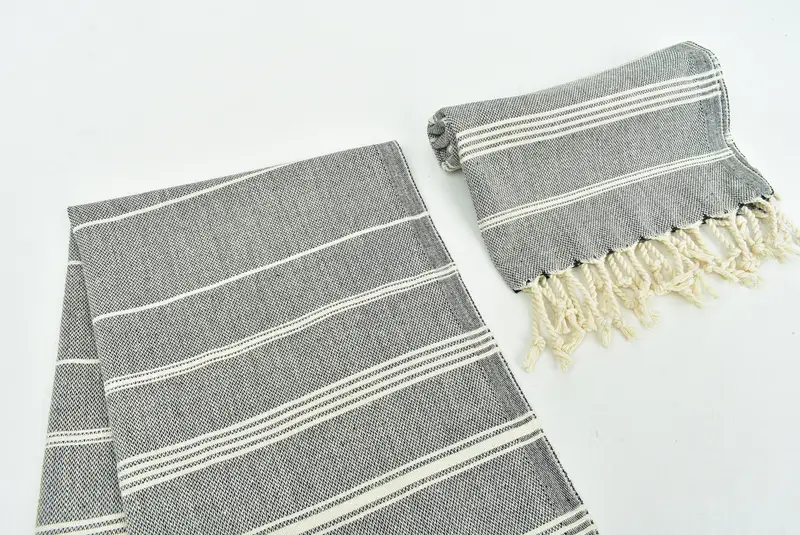 Gasttuch, türkisches Handtuch Handtuch, türkisches Geschirrtuch, 38x24 Baumwollstreifentuch, Junggesellengeschenk, kleine Badetücher, Hochzeitsgeschenkküchenhandtuch - 7