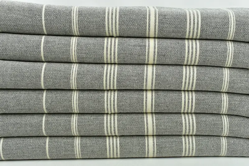 Gasttuch, türkisches Handtuch Handtuch, türkisches Geschirrtuch, 38x24 Baumwollstreifentuch, Junggesellengeschenk, kleine Badetücher, Hochzeitsgeschenkküchenhandtuch - 2
