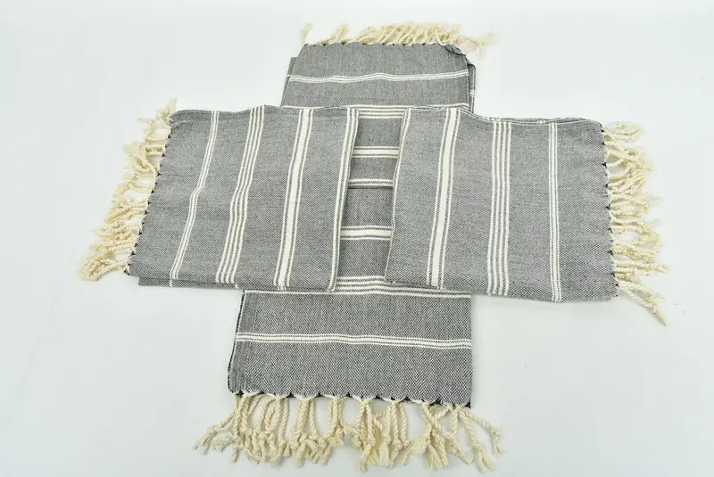 Gasttuch, türkisches Handtuch Handtuch, türkisches Geschirrtuch, 38x24 Baumwollstreifentuch, Junggesellengeschenk, kleine Badetücher, Hochzeitsgeschenkküchenhandtuch - 6
