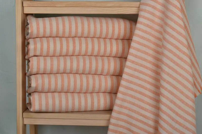 Bachelorette Party Decorations, Monogrammed Hand Towel, Custom Hand Towel, 40x24 Cotton Striped Towel, Merry Christmas Gifts, Monogram Kitchen Towel - 2