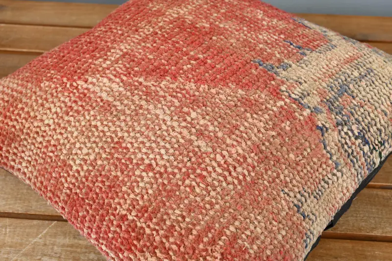 Gift Pillow, 14x14 Red Cushion Cover, Wholesale Pillow Case, Vintage Pillow, Sofa Pillow Case, Pillow Cover, Boho Pillow Sham Cover - 3