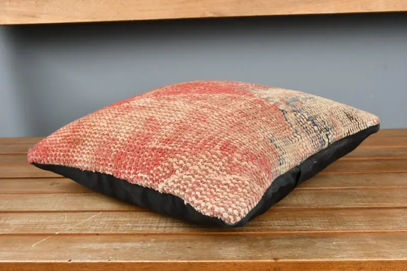 Gift Pillow, 14x14 Red Cushion Cover, Wholesale Pillow Case, Vintage Pillow, Sofa Pillow Case, Pillow Cover, Boho Pillow Sham Cover - 4