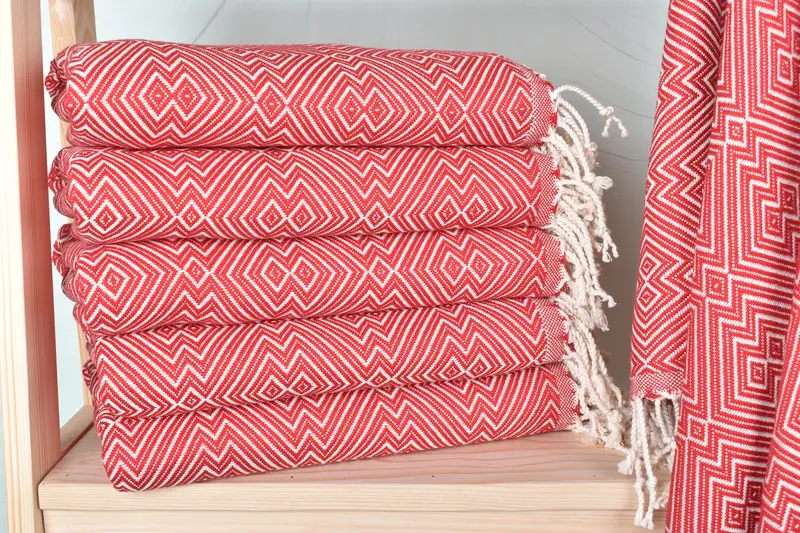 Gift For Best Friend, Bachelorette Gifts, Best Beach Towel, Travel towel, Turkish Towel Beach Towel, Friends Beach Towel, 76x40 Cotton Diamond Towel - 1