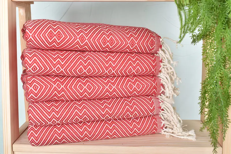 Gift For Best Friend, Bachelorette Gifts, Best Beach Towel, Travel towel, Turkish Towel Beach Towel, Friends Beach Towel, 76x40 Cotton Diamond Towel - 2